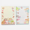 Japan San-X Mini Notepad 2pcs Set - Sumikko Gurashi / Sweets House - 2