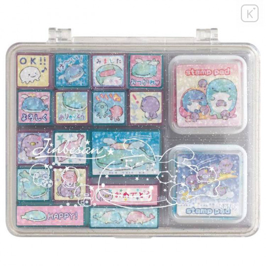 Japan San-X Stamp Chops Set (M) - Jinbesan / FT60404 - 1
