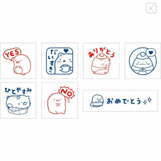 Japan San-X Stamps Set (M) - Sumikko Gurashi : FT24601 - 2