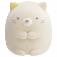 Japan San-X Sumikko Gurashi Petit Collection Mascot - Neko Cat Flocked