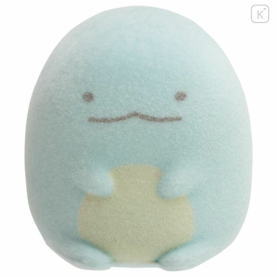 Japan San-X Sumikko Gurashi Petit Collection Mascot - Tokage Lizard Flocked - 1