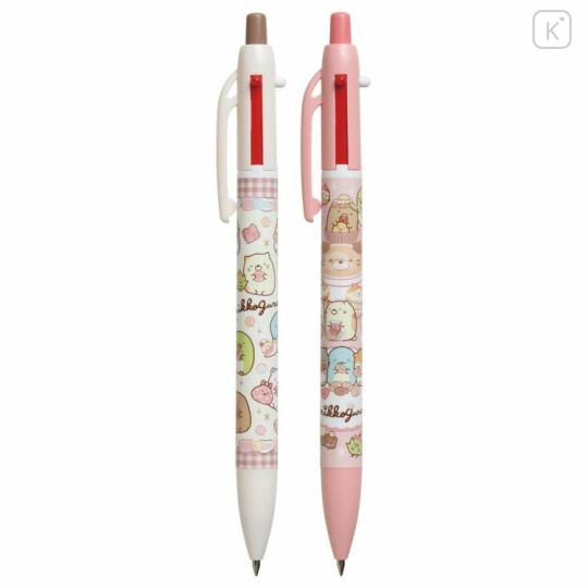 Japan San-X 2+1 Multi Ballpoint Pen & Mechanical Pencil Set - Sumikko Gurashi - 1