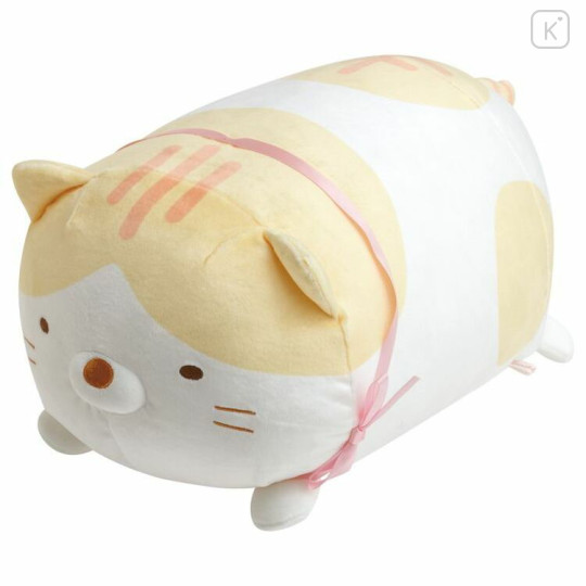 Japan San-X Sumikko Gurashi Plush (L) - Neko's Siblings (Tabby) - 1