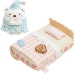 Japan San-X Scene Plush Toy - Sumikko Gurashi / Sweets House / Cake Bed