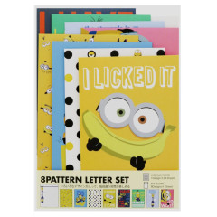 Japan Minions Fever 8 Pattern Letter Set D