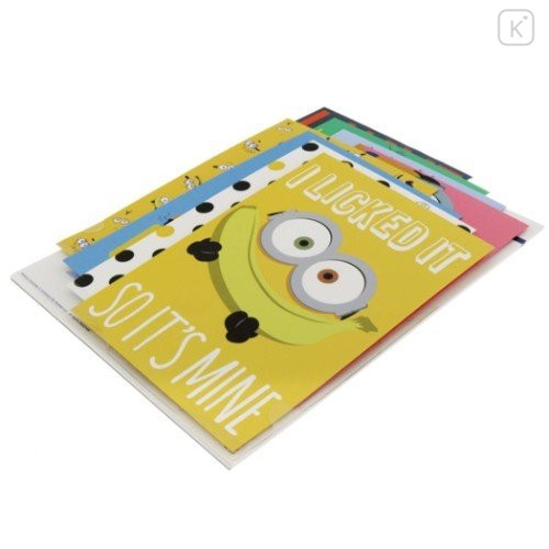 Japan Minions Fever 8 Pattern Letter Set D - 5