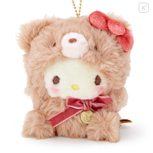 Japan Sanrio Keychain Plush - Hello Kitty : Latte Bear - 2