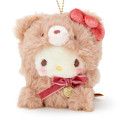 Japan Sanrio Keychain Plush - Hello Kitty : Latte Bear - 2