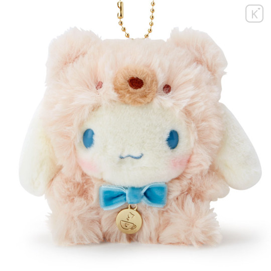 Japan Sanrio Keychain Plush - Cinnamoroll : Latte Bear - 2