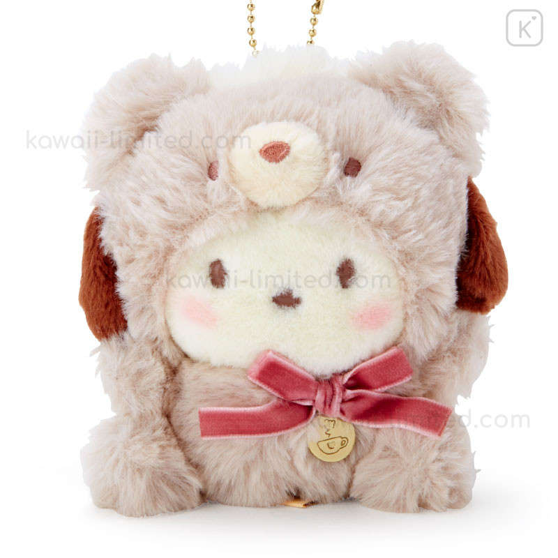 Japan Sanrio Keychain Plush - Pochacco : Latte Bear | Kawaii Limited