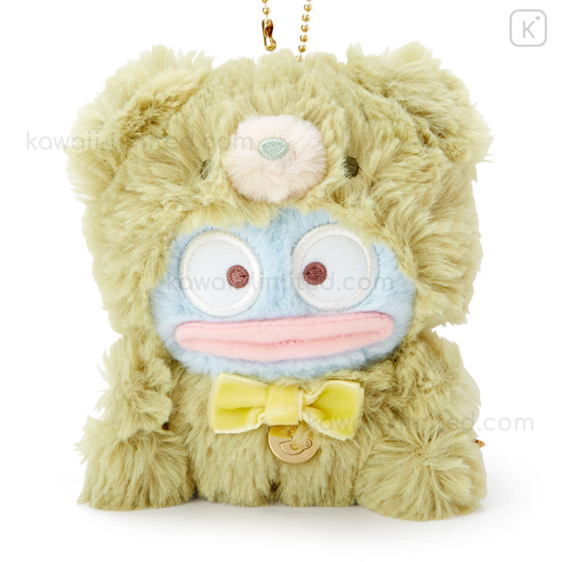 Japan Sanrio Keychain Plush - Hangyodon / Latte Bear | Kawaii Limited