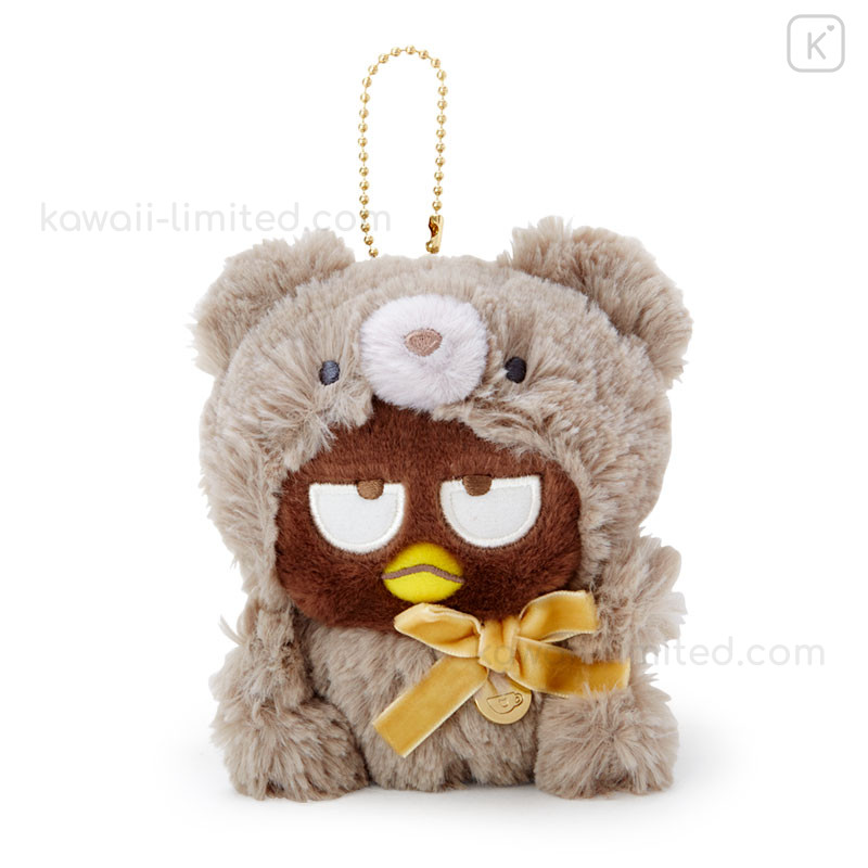Japan Sanrio Keychain Plush - Badtz-Maru : Latte Bear | Kawaii Limited