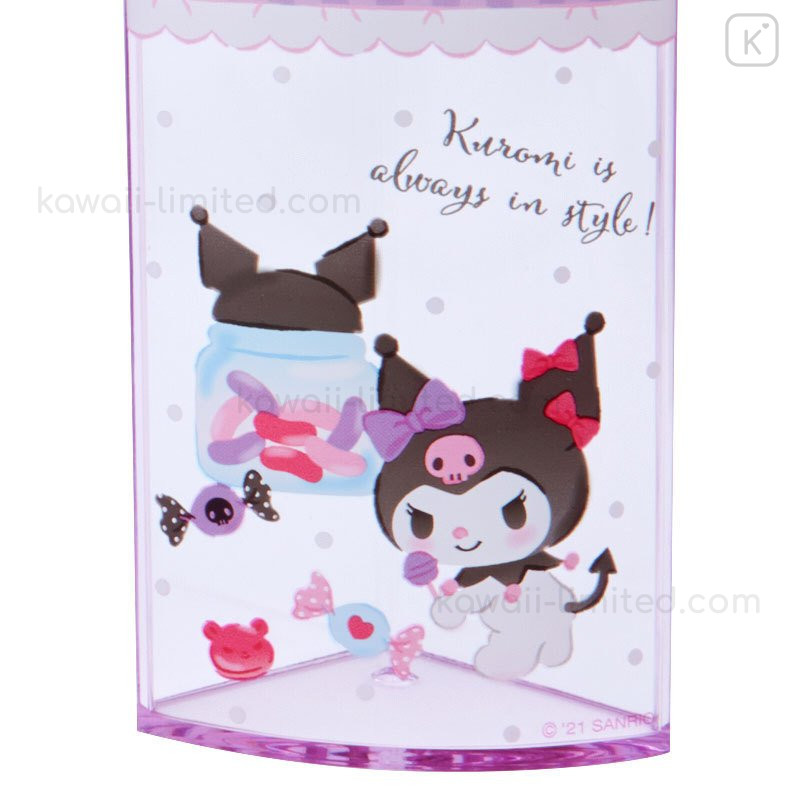 Support Mémo Kuromi Sanrio Party Time - Figurine Gâteau Gothique Kawaii Avec Clip, Hauteur 15 Cm