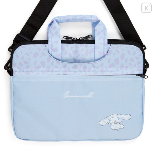 Japan Sanrio 2way Laptop PC Bag - Cinnamoroll : Animal Dot - 2