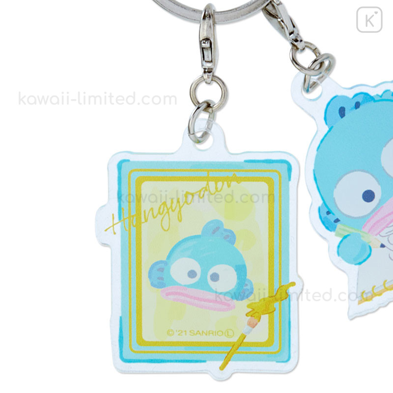 Japan Sanrio Acrylic Keychain - Hangyodon / Happiness | Kawaii Limited