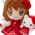 Japan Sanrio × Cardcaptor Sakura Keychain Plush - Sakura Kinomoto & Hello Kitty - 4