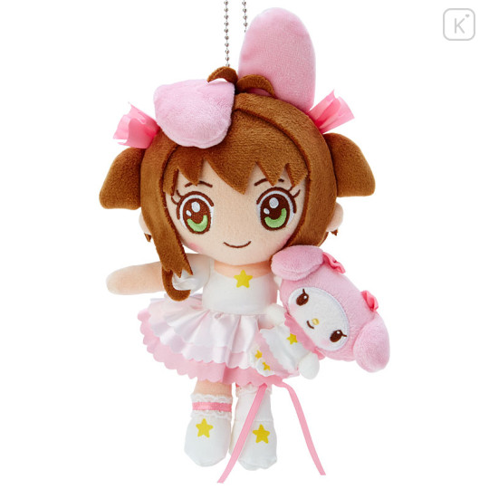 Japan Sanrio × Cardcaptor Sakura Keychain Plush - Sakura Kinomoto & My Melody - 2