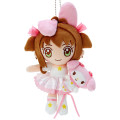 Japan Sanrio × Cardcaptor Sakura Keychain Plush - Sakura Kinomoto & My Melody - 2