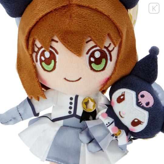 Japan Sanrio × Cardcaptor Sakura Keychain Plush - Sakura Kinomoto & Kuromi - 4