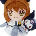 Japan Sanrio × Cardcaptor Sakura Keychain Plush - Sakura Kinomoto & Kuromi - 4