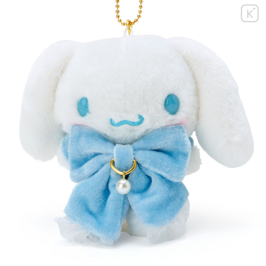 Japan Sanrio Keychain Plush - Cinnamoroll : Ribbon - 2