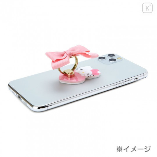 Japan Sanrio Smartphone Ring - Pompompurin / Ribbon - 4