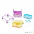 Japan Sanrio DIY Miniature Kitchen Wagon - My Melody - 5