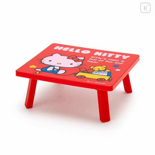 Japan Sanrio DIY Miniature Folding Table - Hello Kitty - 1
