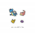 Japan Pokemon 4 Size Sticker - Pikachu Pixel Art - 3
