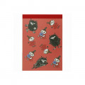 Japan Moomin Mini Notepad - Little My / Red - 1
