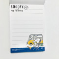 Japan Peanuts Mini Notepad - Snoopy & Friends / Snack Truck - 3