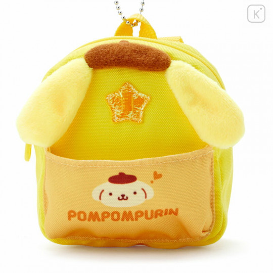 Japan Sanrio Mini Backpack with Pocket Keychain - Pompompurin / Sanrio Pocket Story - 2