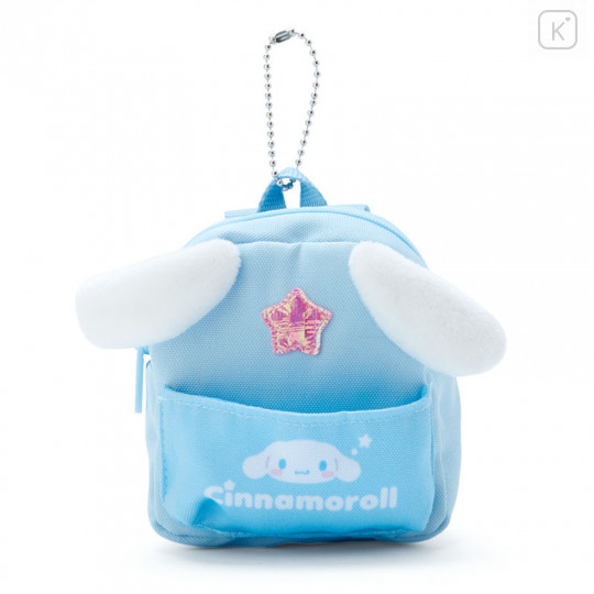 Japan Sanrio Mini Backpack with Pocket Keychain - Cinnamoroll / Sanrio Pocket Story - 1