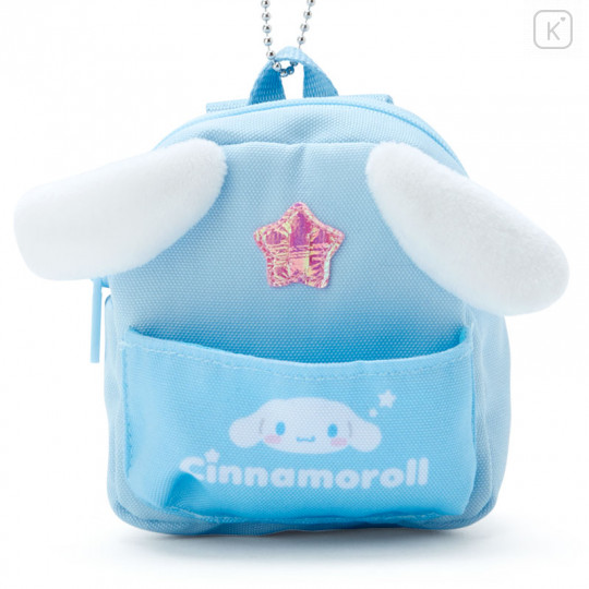 Japan Sanrio Mini Backpack with Pocket Keychain - Cinnamoroll / Sanrio Pocket Story - 2