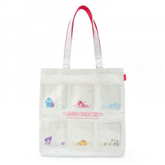 Japan Sanrio Tote Bag with Pocket - Sanrio Pocket Story