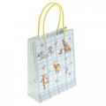 Japan Disney Stickers with Mini Paper Bag - Winnie The Pooh / Blue - 6