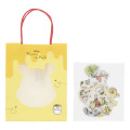 Japan Disney Stickers with Mini Paper Bag - Winnie The Pooh / Yellow - 2