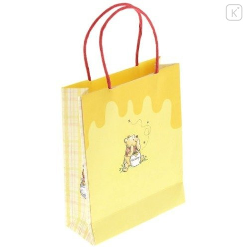 Japan Disney Stickers with Mini Paper Bag - Winnie The Pooh / Yellow - 6