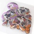 Japan Disney Flake Sticker Pack - Mickey & Minnie / Halloween Plump - 2