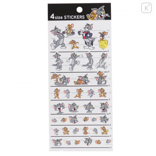 Japan Tom and Jerry 4 Size Sticker - Comic - 1