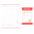 Japan Sanrio Stationery Letter Set - Hello Kitty / Red - 2
