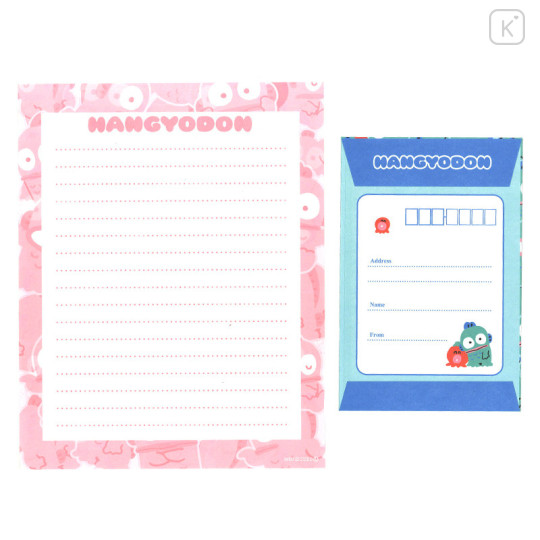 Japan Sanrio Stationery Letter Set - Hangyodon / Full - 2