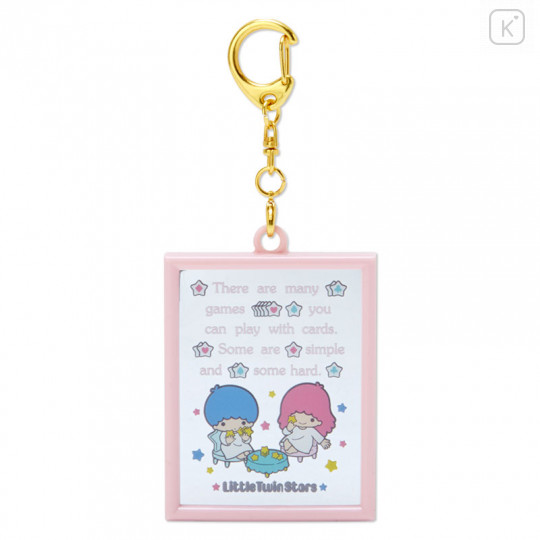 Japan Sanrio Design Mirror Keychain - Little Twin Stars - 1