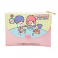 Japan Sanrio Flat Pouch - Little Twin Stars / Forever Sanrio - 1