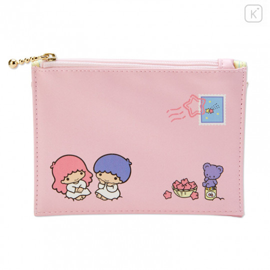 Japan Sanrio Flat Pouch - Little Twin Stars / Forever Sanrio - 2