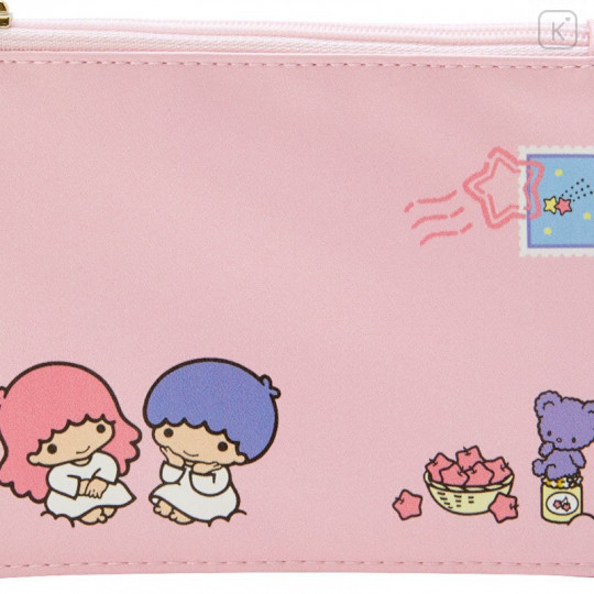 Japan Sanrio Flat Pouch - Little Twin Stars / Forever Sanrio - 6