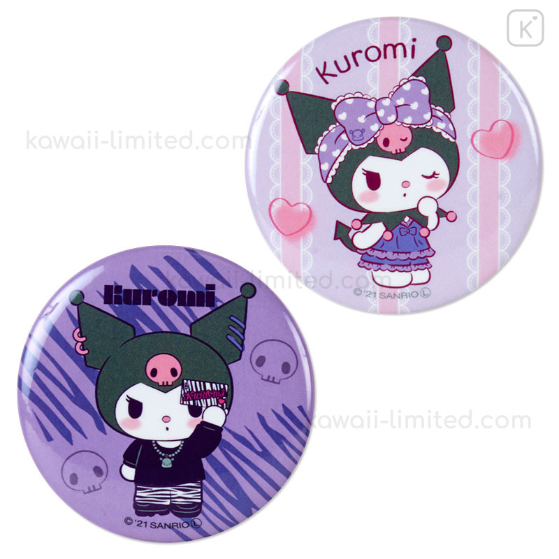 Japan Sanrio Secret Can Badge - Kuromi Collection / Blind Box