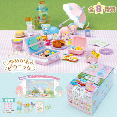 Japan Sanrio Figure Toy - Little Twin Stars / Yumekawa Picnic Full Set