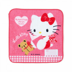 Japan Sanrio Petit Towel - Hello Kitty / Bear