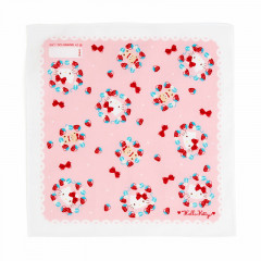 Japan Sanrio Handkerchief - Hello Kitty / Strawberry